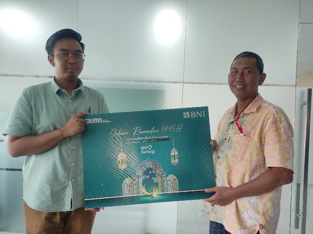Kolaborasi Bersama BNI Surabaya Hadirkan Parcel Bahagia