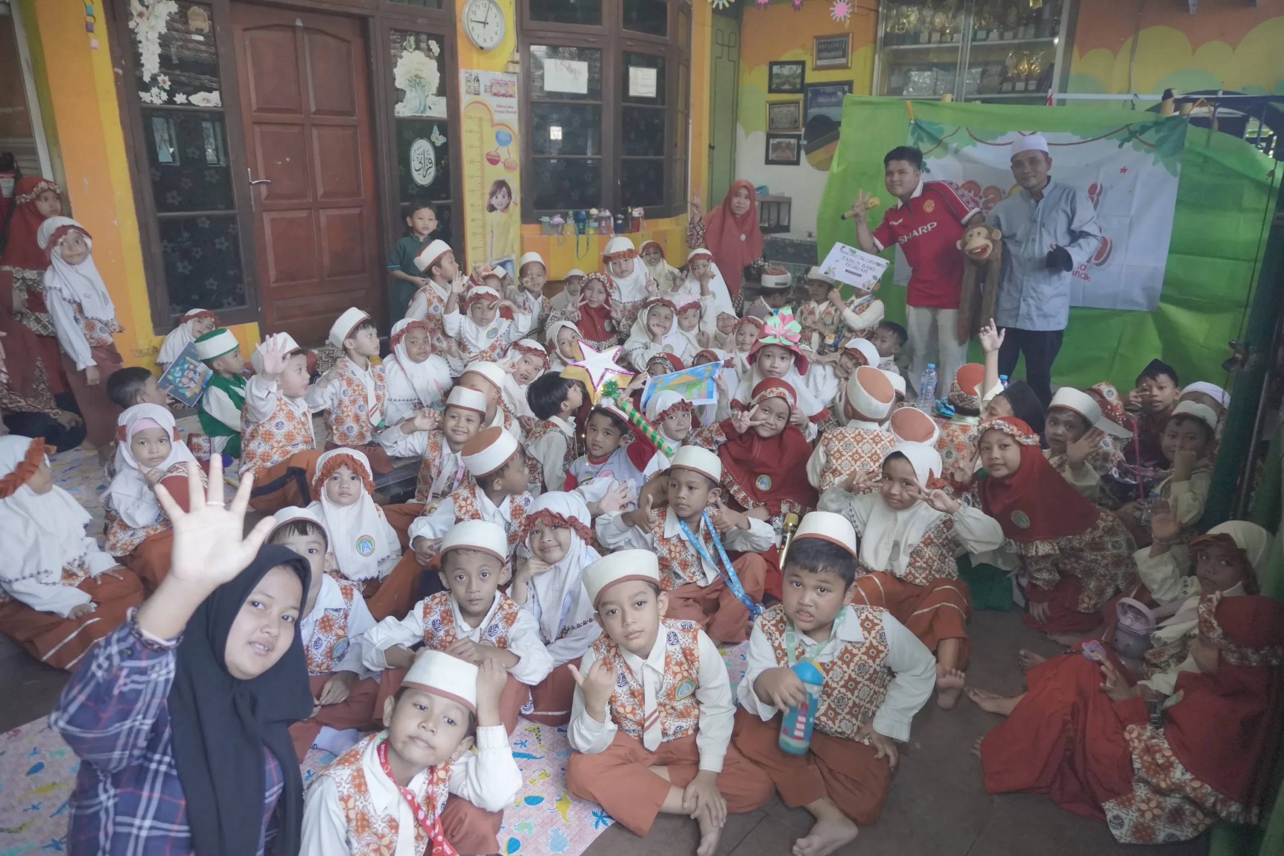 Safari Berkisah di TK Baitul Makmur Meriahkan Muharram dengan Dongeng Edukatif