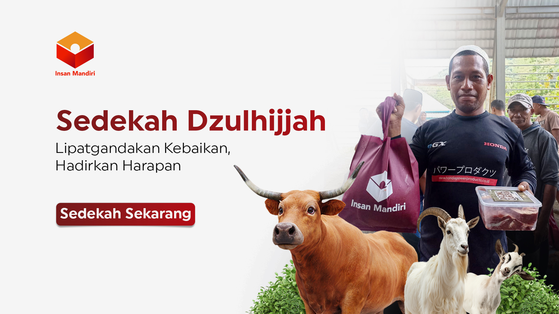 Sedekah Dzulhijjah Lipatgandakan Kebaikan, Hadirkan Harapan