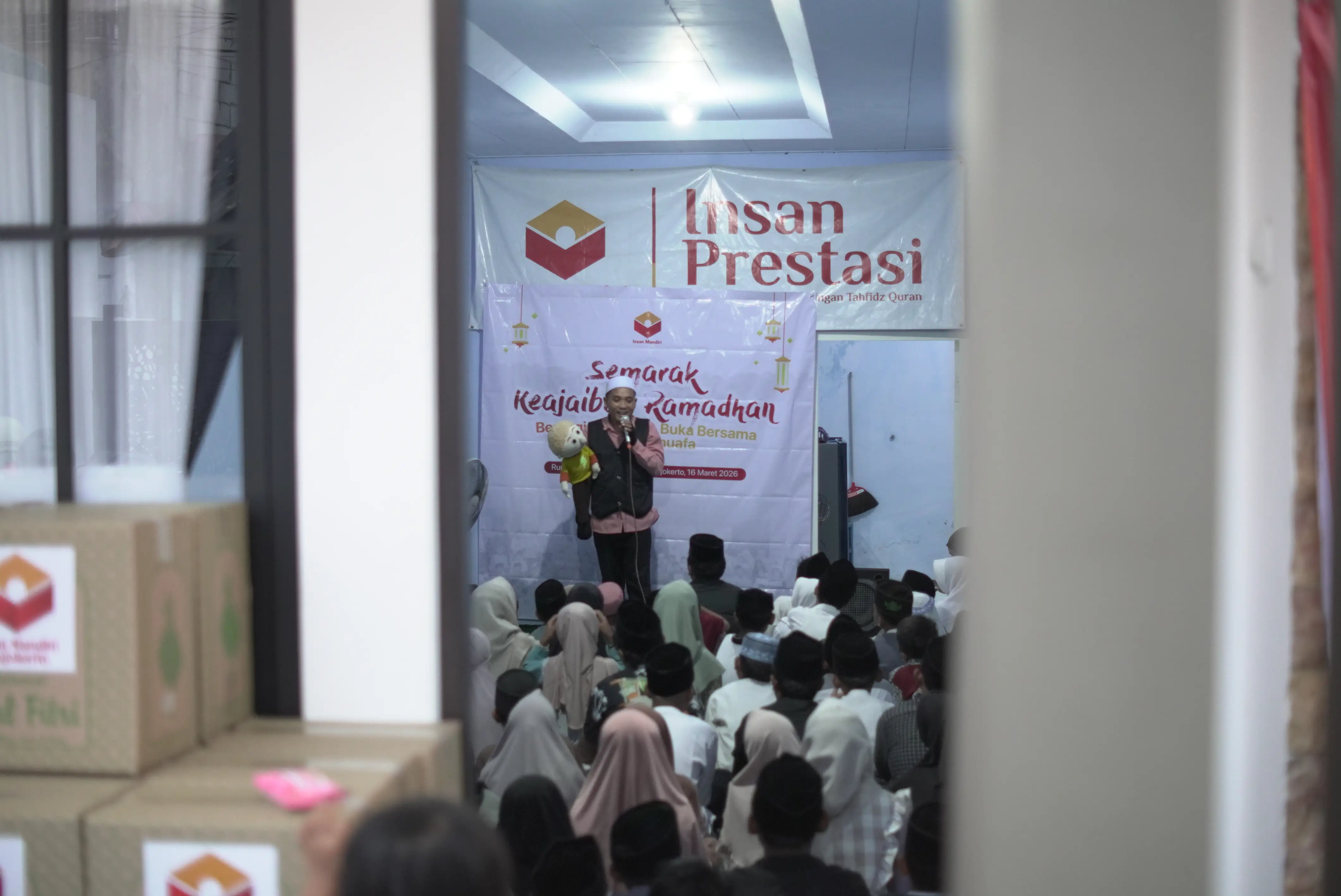 Bukber Penuh Berkah, Insan Mandiri Hadirkan Senyum Yatim Dhuafa di Mojokerto