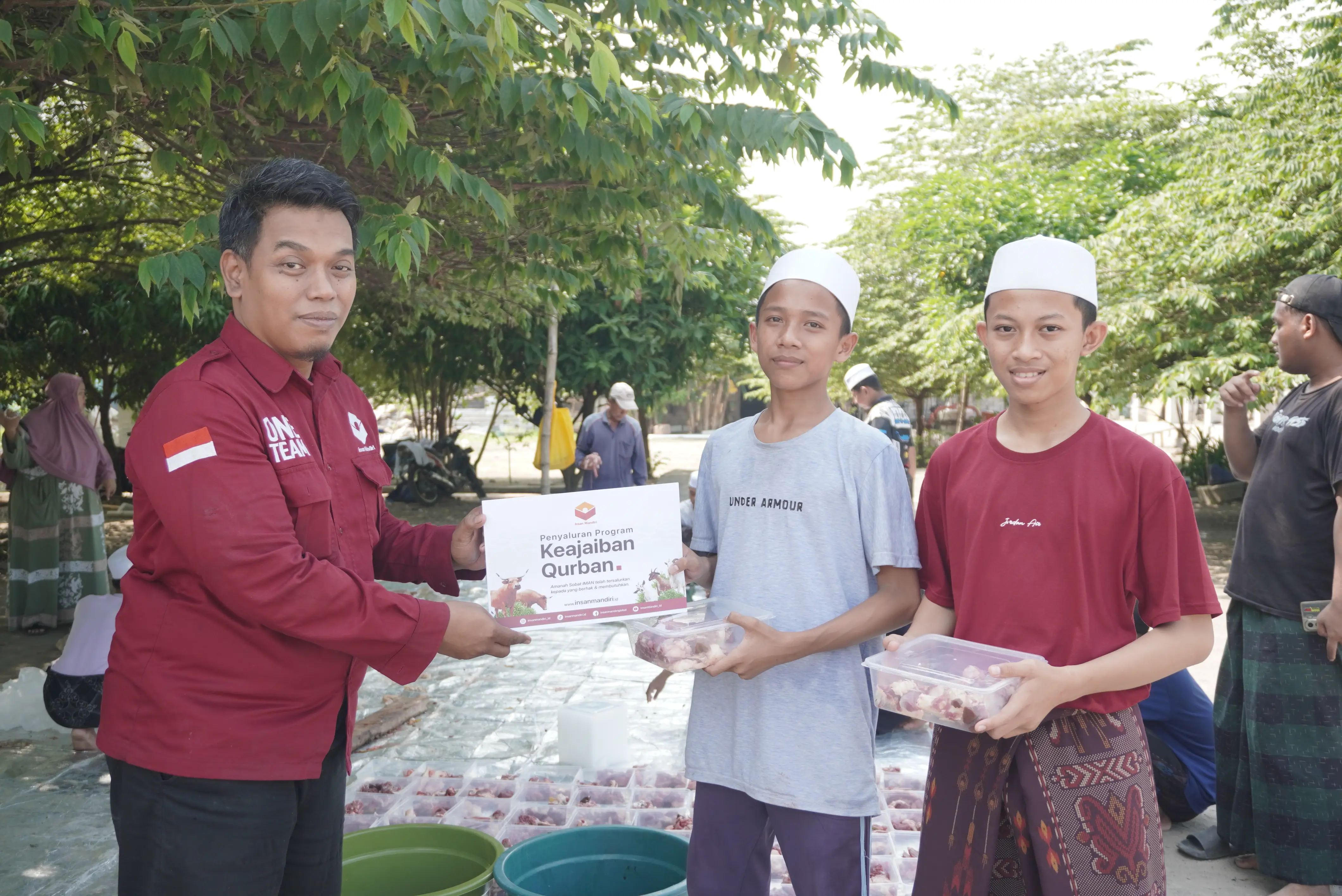 Kehangatan Idul Adha di Ma’had An Nur Mojokerto, Insan Mandiri Salurkan Amanah Kurban