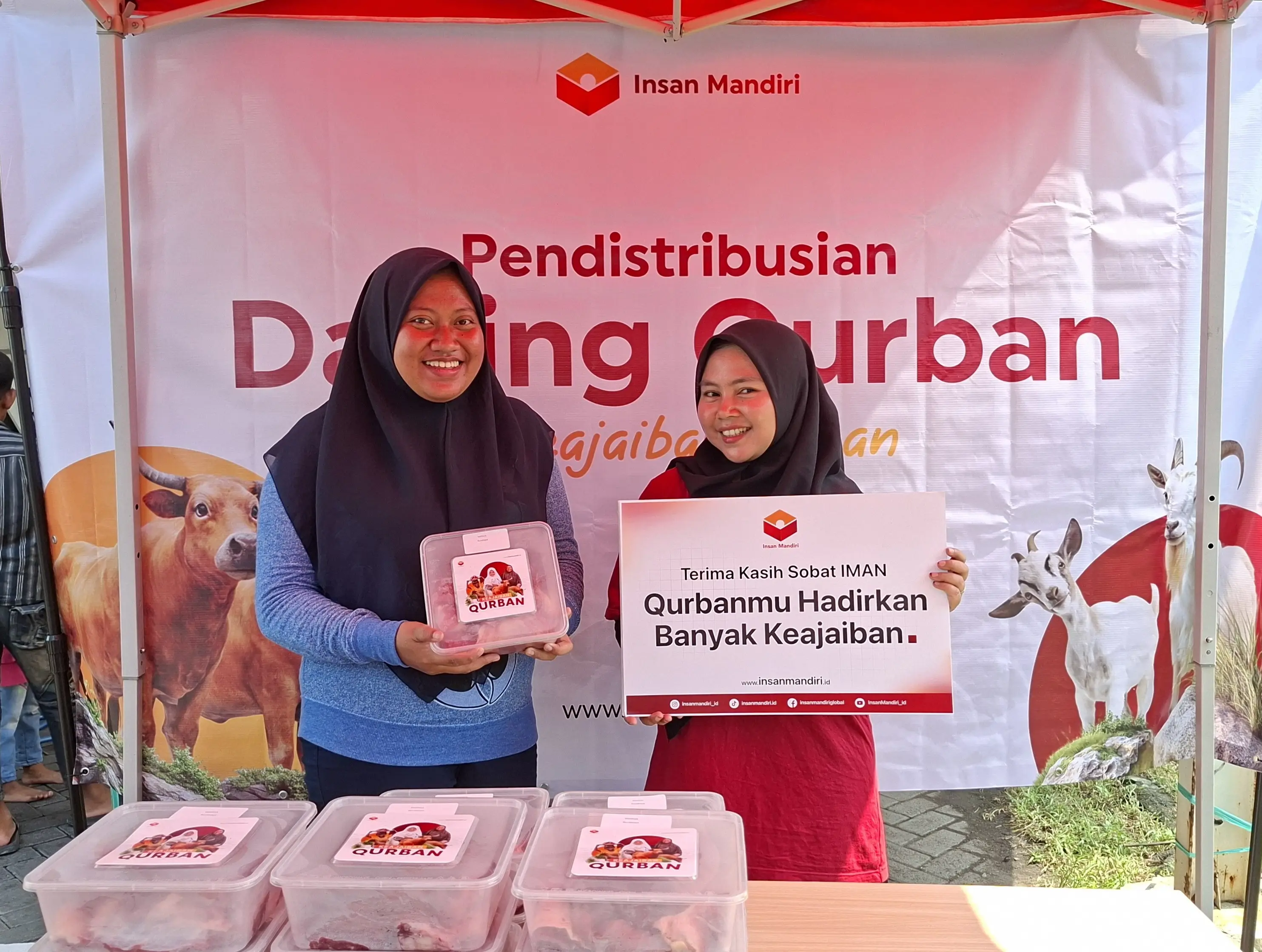 Insan Mandiri Laksanakan Program Qurban 1447 H, Salurkan Manfaat untuk Ratusan Penerima