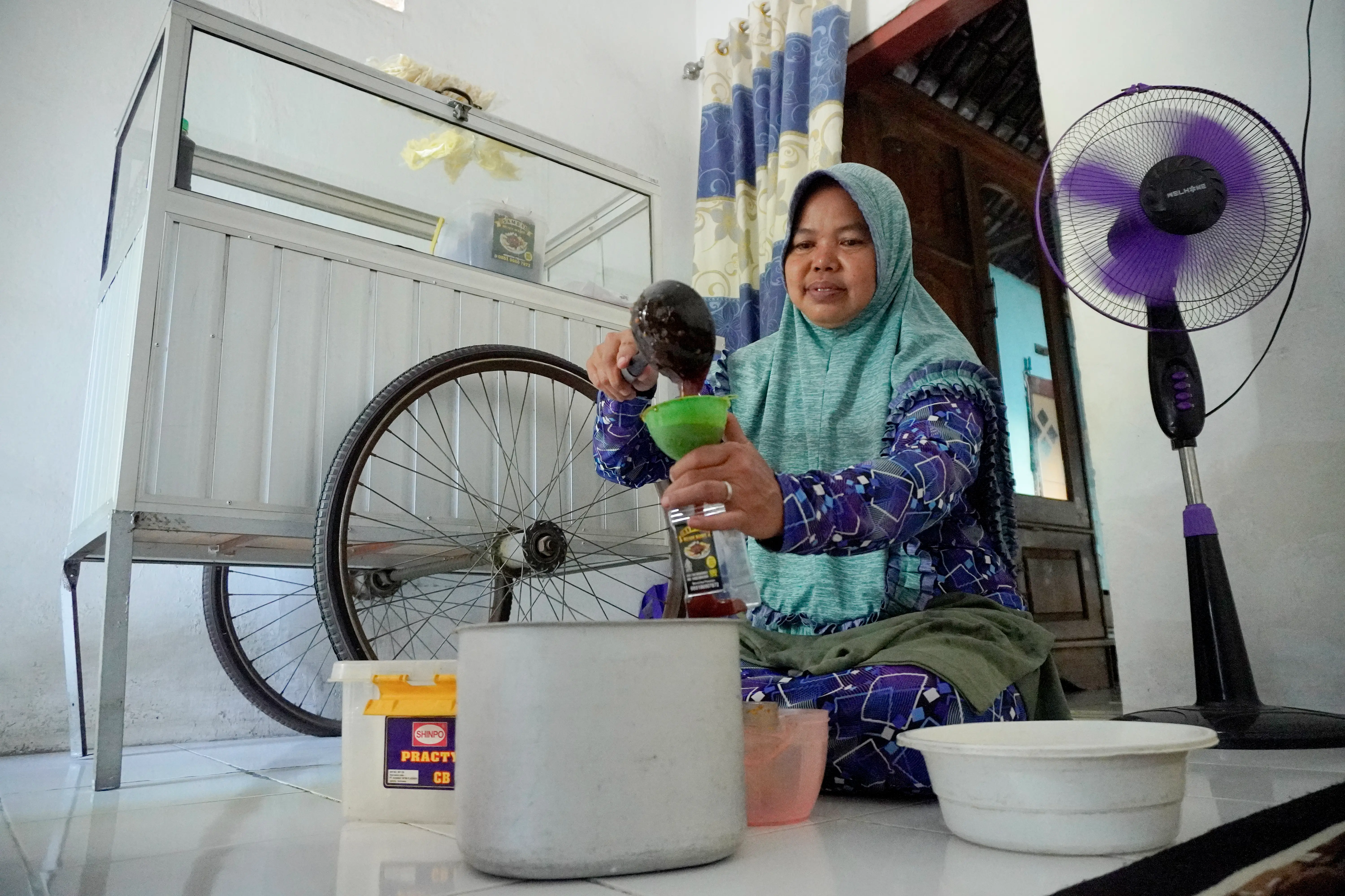Insan Mandiri Kunjungi Penerima Manfaat Program Bunda Tangguh Mandiri di Sidoarjo