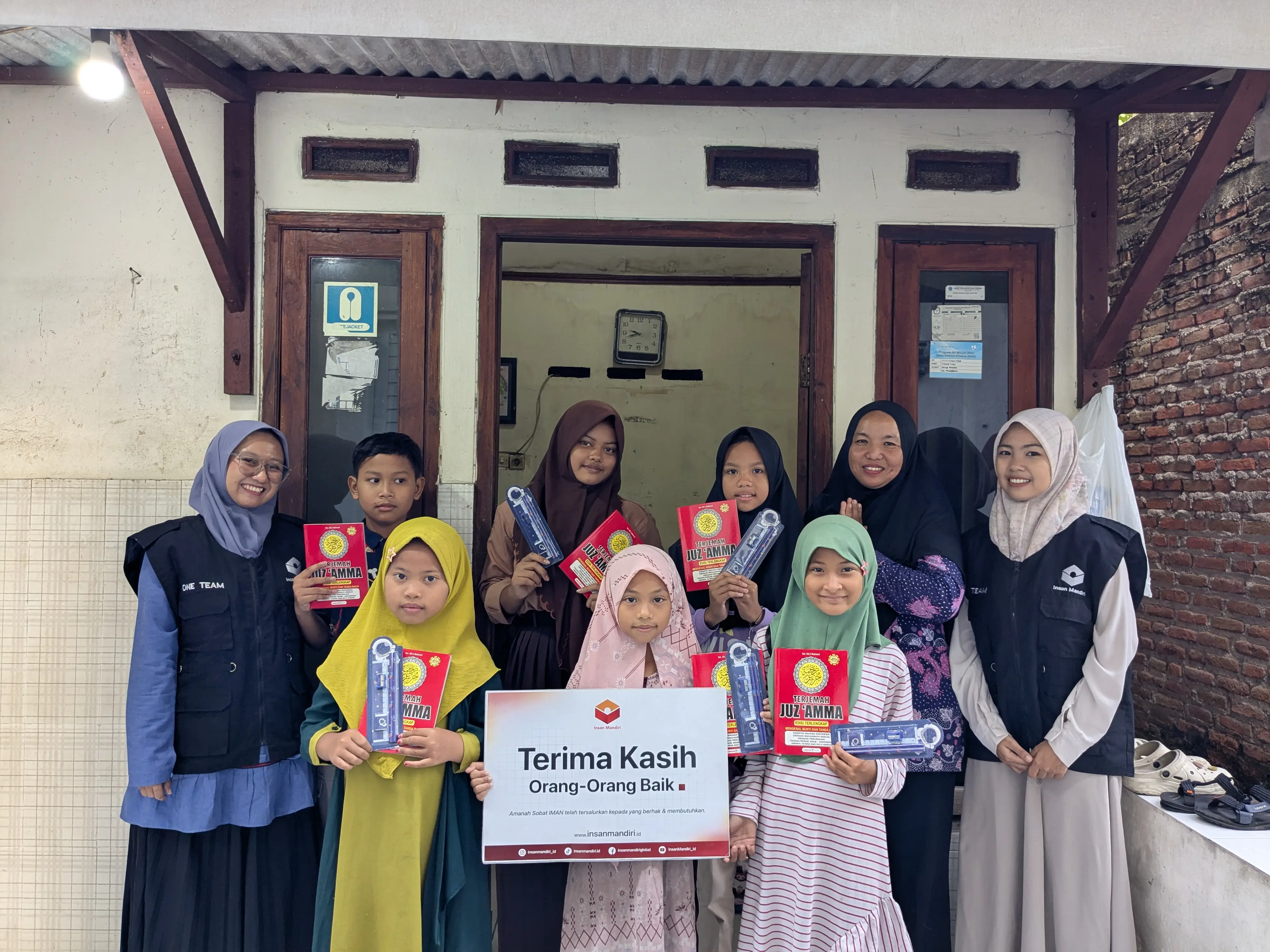 Kunjungan Tim Insan Mandiri ke Rumah Belajar Insan Prestasi Punggul, Perkuat Semangat Belajar Anak