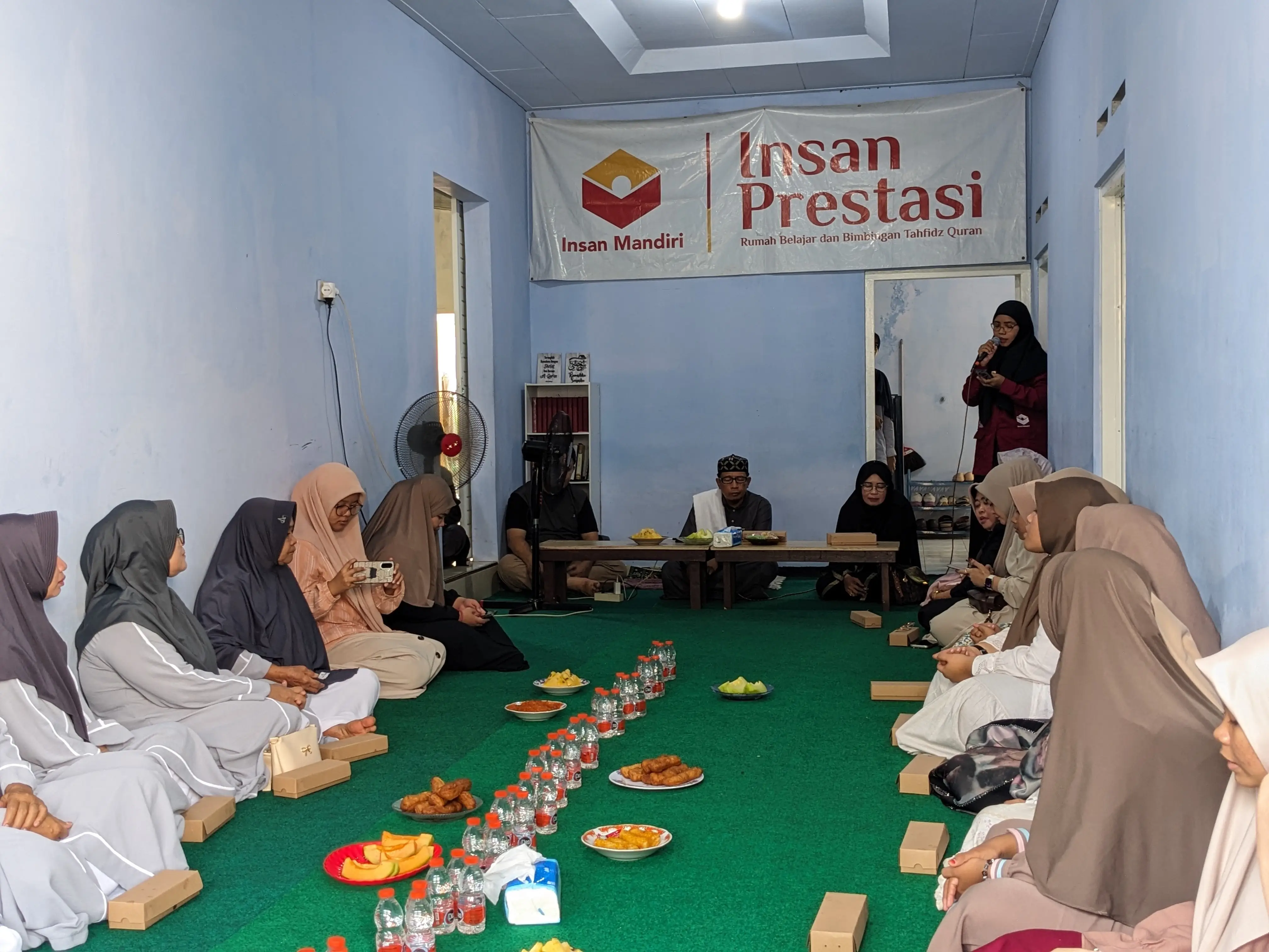 Penyambutan Santri Baru Rumah Tahfidz Insan Mandiri, Siap Cetak Penghafal Al-Qur’an 30 Juz