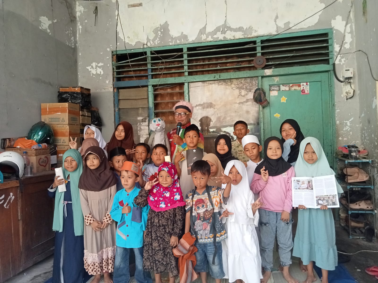 Insan Berkisah Hadir di Rumah Belajar Novaloka dengan Dongeng Maulid Nabi