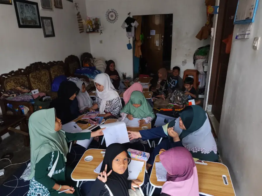 Belajar Penjumlahan Jadi Menyenangkan di Rumah Belajar Asy Syahid