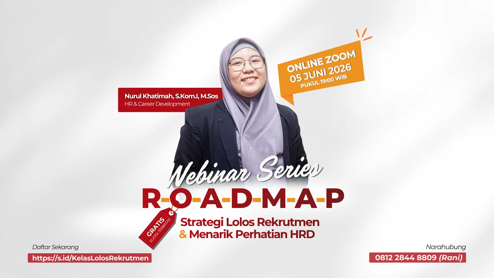 R.O.A.D.M.A.P Strategi Lolos Rekrutmen & Menarik Perhatian HRD